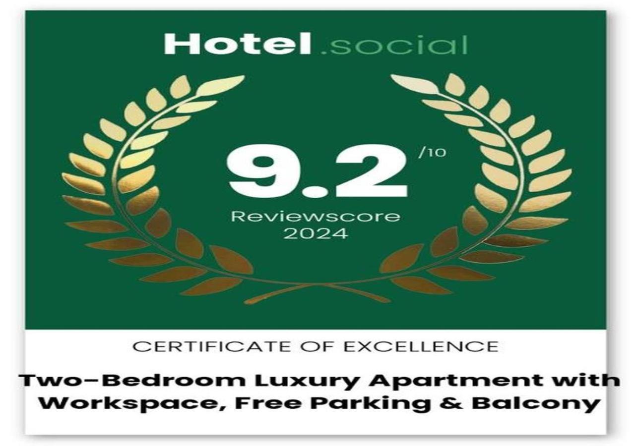 Two-Bedroom Luxury Apartment With Workspace, Free Secure Parking & Coffee Бірмінгем Екстер'єр фото